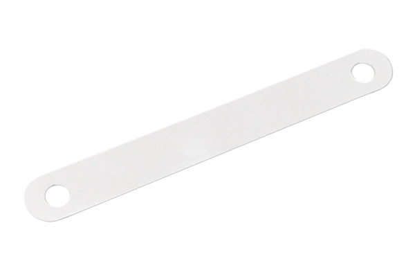 Kunststof afdekstrips, 95 x 12 mm, transparant