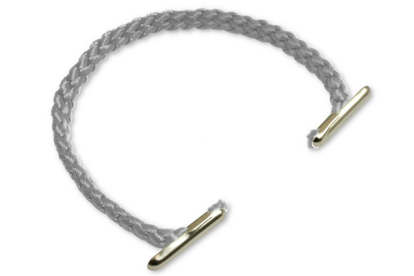 Draagbeugels van PP-koord, 5 mm diameter, grijs
