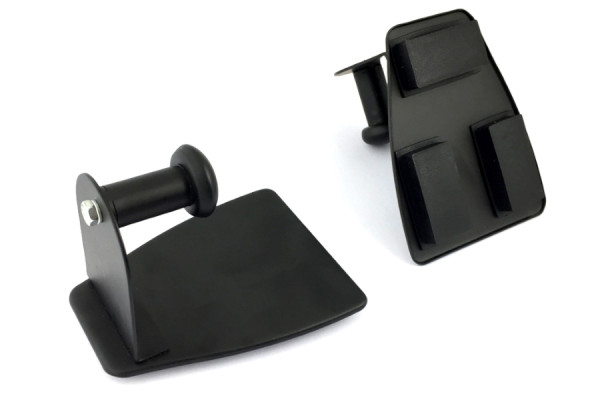 Magnetische papierrolhouder, 2-delig, zwart