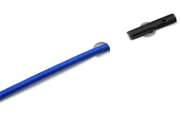 Elastische koorden met Splitpennen, middenblauw