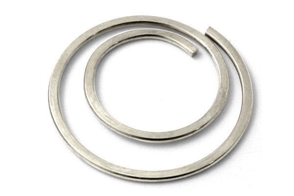 Ronde paperclips "circular", diameter 20 mm, vernikkeld