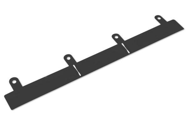 Afhechtmechaniek, gesleufd, zwart, 280 mm