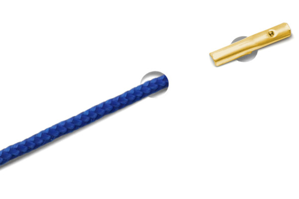 PP-koorden met Splitpennen, middenblauw