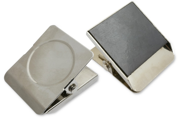 Magnetische briefklemmen en papierklemmen, 45 mm breed, vernikkeld