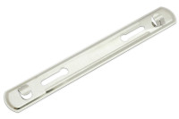Haakafdeklijsten<br> voor spiraalveren,<br> 137 x 18 mm, vertind