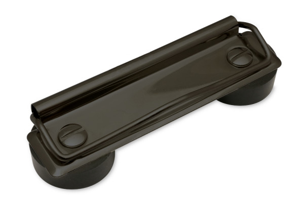 Magnetische klemechanieken, 100 mm breed, zwart gelakt