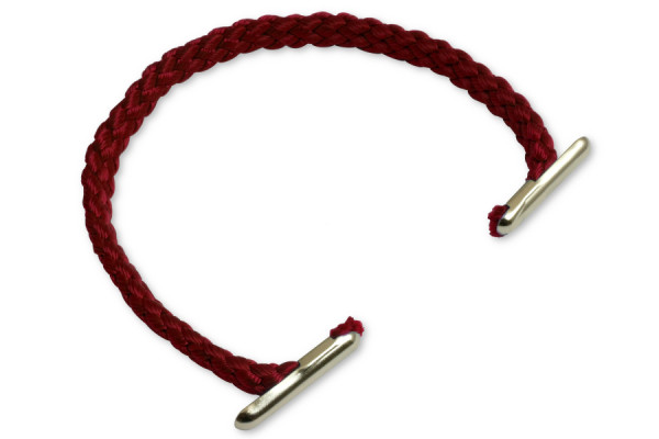 Draagbeugels van PP-koord, 5 mm diameter, bordeaux