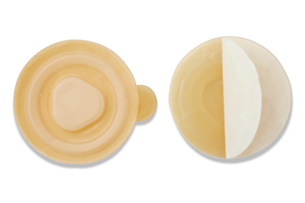 CD-houders, 35 mm diameter, melkachtig transparant