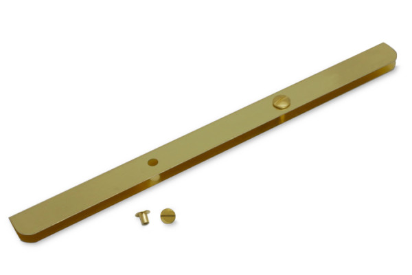 Menukaartrails A5, vermessingd, met 80 mm perforatie, incl. schroeven