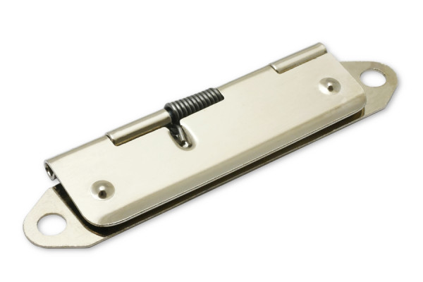 Notitieclips, 50 mm breed, vernikkeld