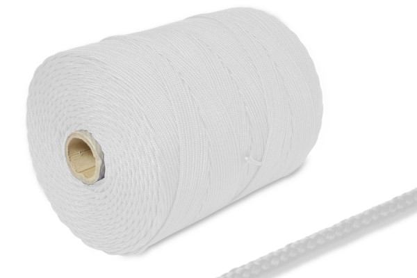 PP-koord, 2 mm Ø op rol van 500 m, wit