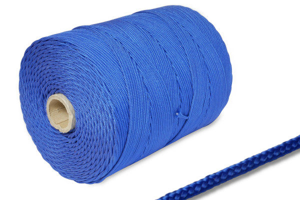 PP-koord, 2 mm Ø, op rol van 500 m, blauw
