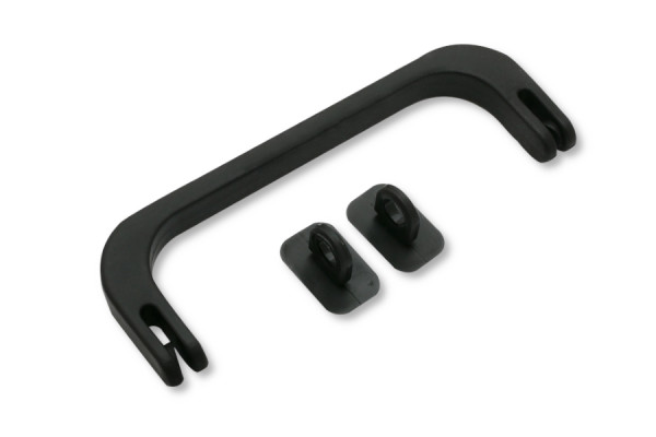 Kofferhandgrepen, 120 mm, zwart