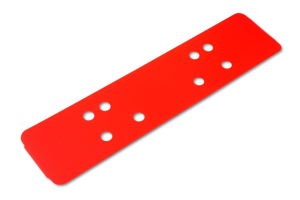 Universele afhechtstrips van kunststof, rood