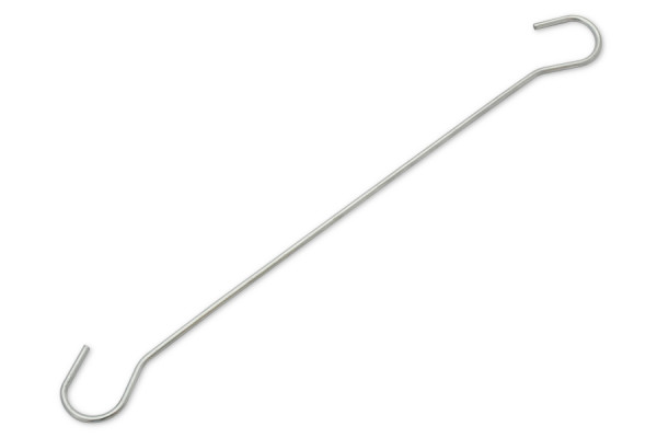 Dubbele haken, 200 mm, verzinkt