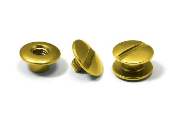 Aluminium busschroeven, goud