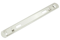 Haakafdeklijsten<br> voor spiraalveren,<br> 165 x 19 mm, vertind
