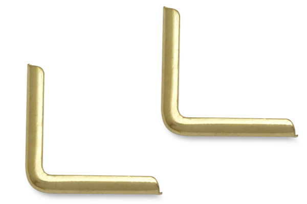 Boekhoeken, gepassiveerd, 15 mm zijlengte, 1,5 mm bevestiging