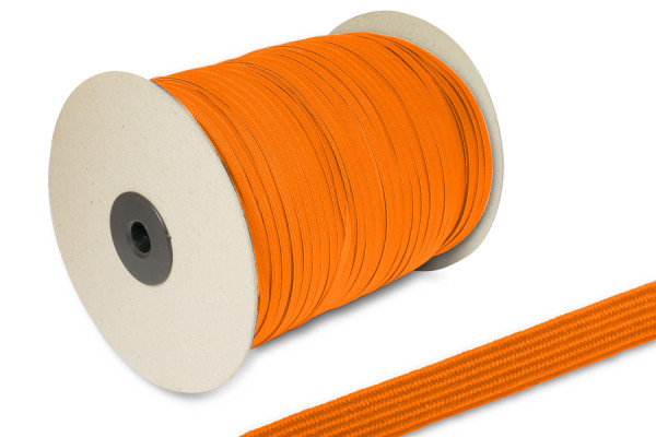Plat rubber, op rol van 500 m, oranje