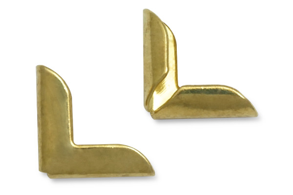 Boekhoeken, gepassiveerd, 10 mm zijlengte, 1,5 mm bevestiging