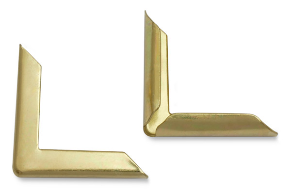 Boekhoeken, gepassiveerd, 22 mm zijlengte, 4 mm zetting