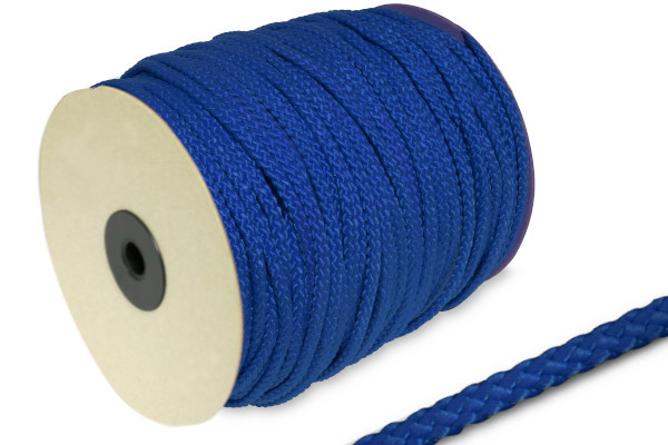 PP-koord, 5 mm Ø, op rol van 100 m, blauw