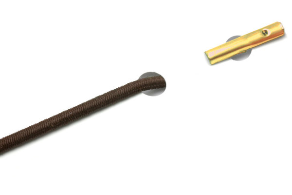 Elastiekjes met Splitpennen, bruin