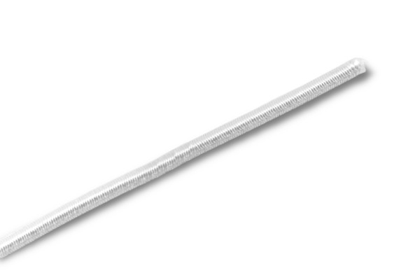 Elastische koorden op maat gesneden, wit