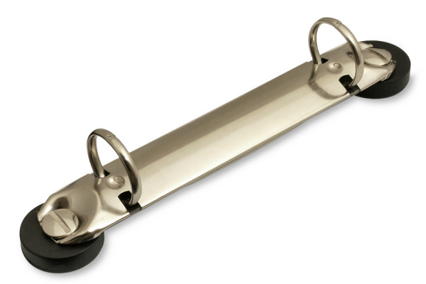 Magnetische ringbandmechanieken, DIN A4 / A5, R-vorm, met 2 ringen