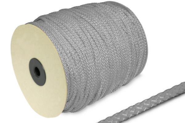 PP-koord, 5 mm Ø, op rol van 100 m, grijs