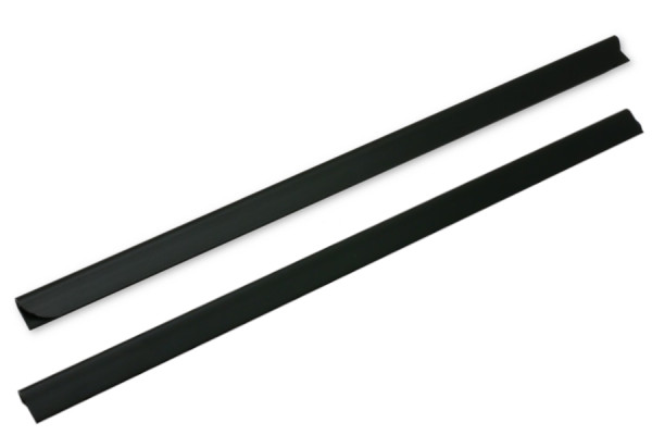 Klemstrips, 3-4 mm bevestiging, zwart