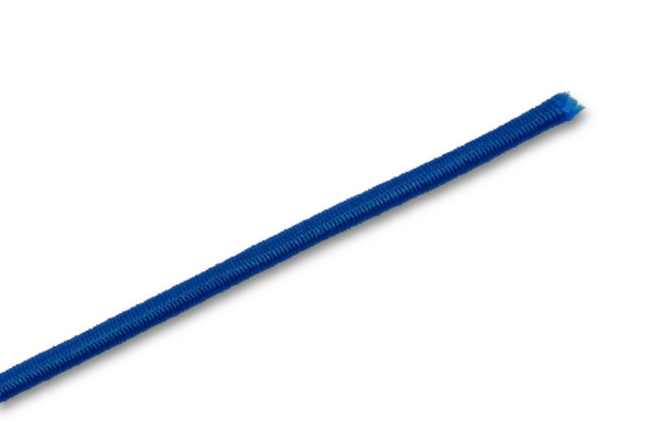 Elastische koorden op maat gesneden, blauw