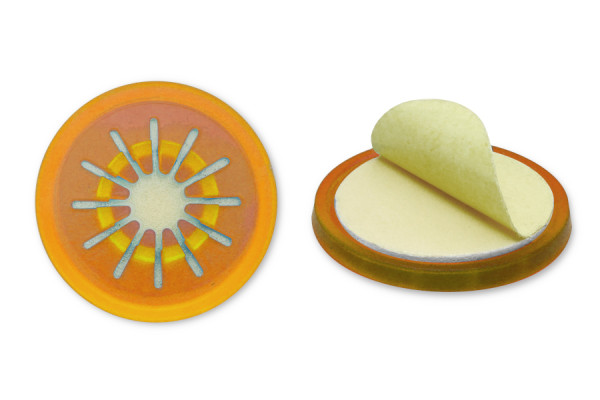 CD-houders, 30 mm diameter, oranje