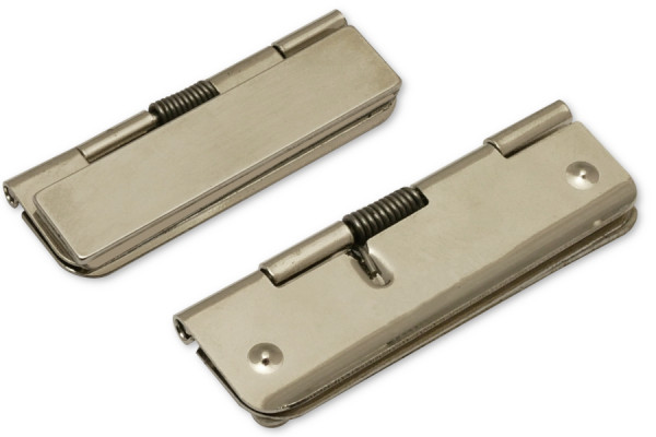 Magnetische notitieklemmen, 50 mm breed, vernikkeld