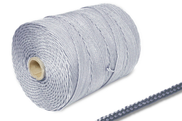 PP-koord, 2 mm Ø op rol van 500 m, grijs
