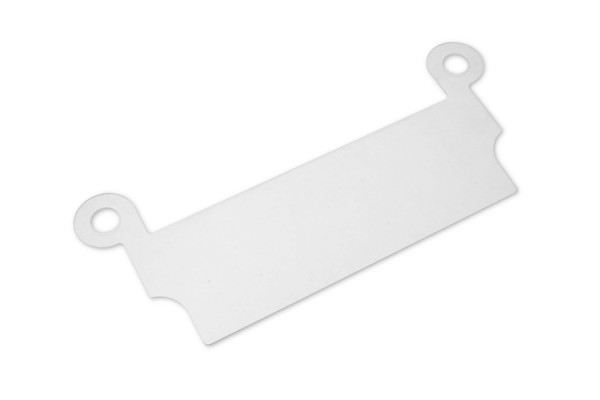 Afhechtmechaniek, zonder sleuf, transparant, 92 mm