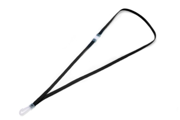 Lanyards / Sleutelkoorden, 450 mm, zwart