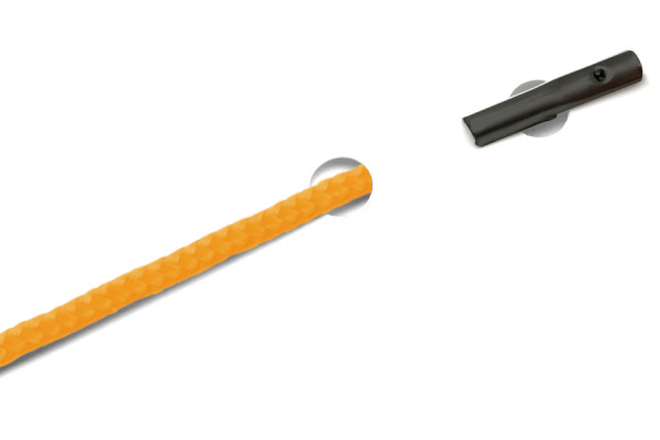 PP-koorden met Splitpennen, oranje