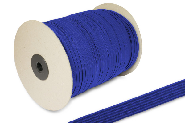 Plat rubber, op rol van 500 m, blauw