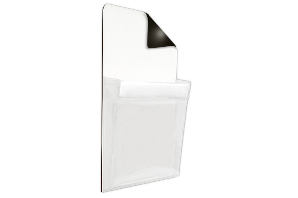 Magneetzakken voor DIN A4, met opschrijfstrook, 240 x 300 mm