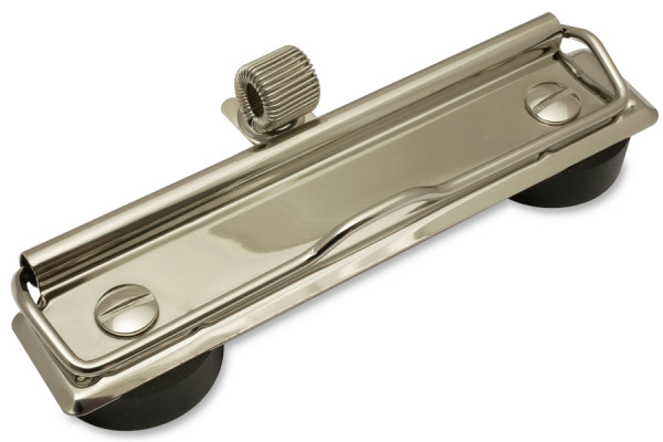 Magnetische klemechanieken, 120 mm breed, vernikkeld met metalen Pennenhouders