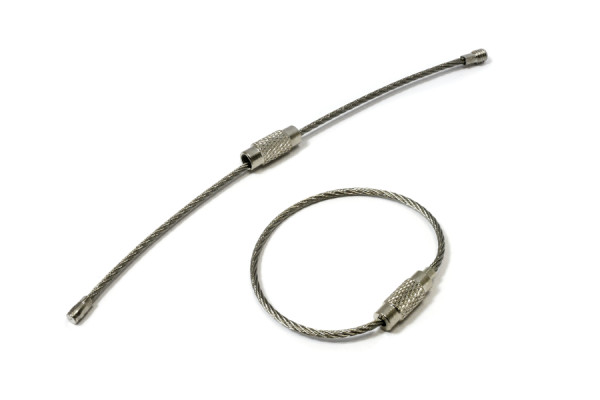 Staalkabelverbinder met schroefsluiting