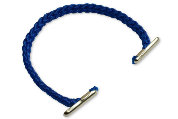 Draagbeugels van PP-koord, 5 mm diameter, middenblauw