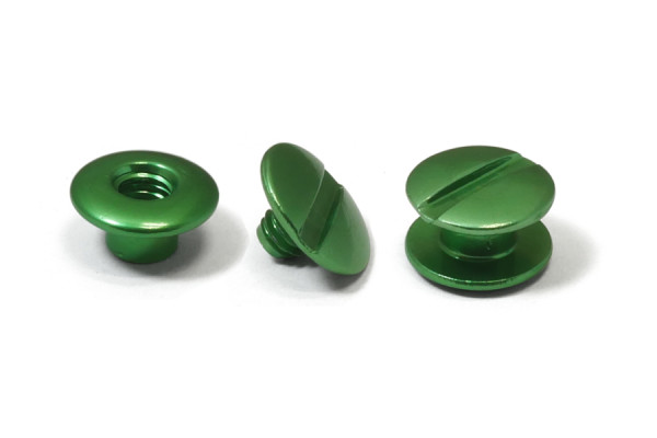 Aluminium busschroeven, groen