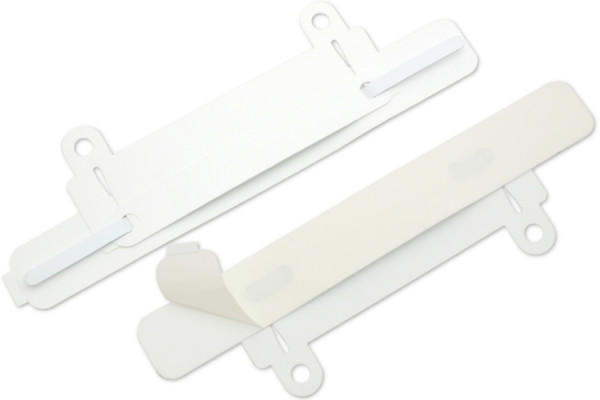 SK-hechtmechanismen, met afhechtmechanisme, 150 x 20 mm, wit