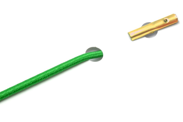 Elastiekkoorden met Splitpennen, groen