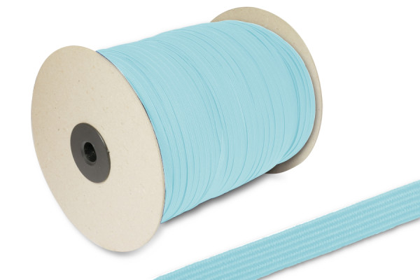 Plat rubber, op rol van 500 m, lichtblauw