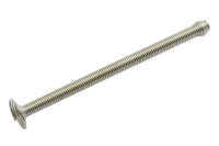 Spiraalveren<BR> met rand, <BR>65 mm, vernikkeld