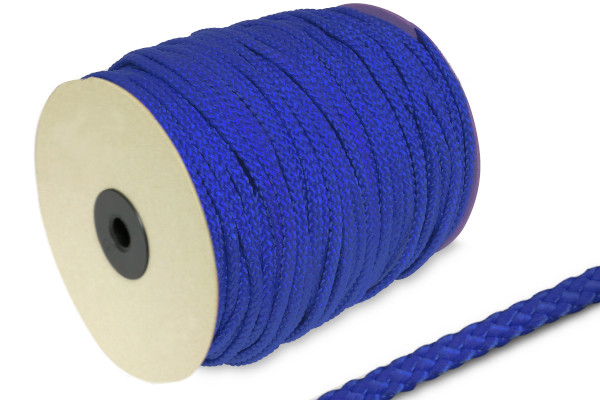 PP-koord, 5 mm Ø, op rol van 100 m, middenblauw