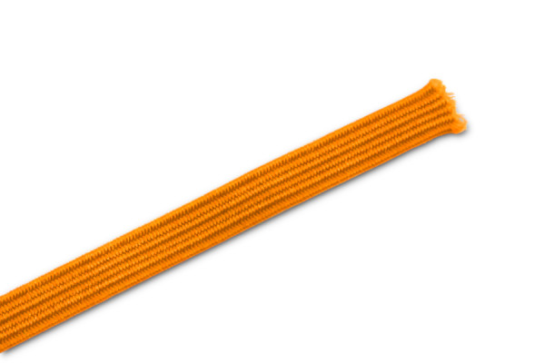 Plat rubber als op maat gesneden stukken, oranje